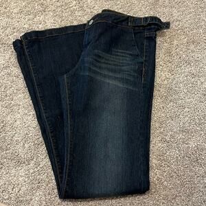 Tommy Hilfiger blue jeans, size Juniors 9 TOMMY‎ GIRL Boho Denim wide leg Hippie